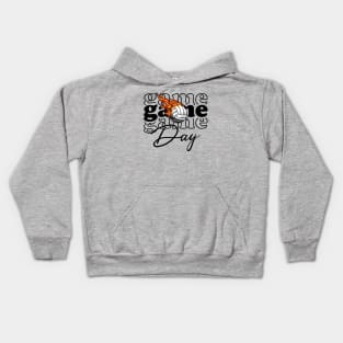Volleyball Game Day Kids Hoodie